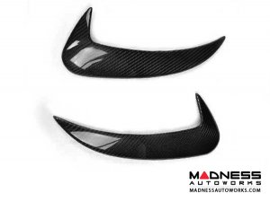 Mercedes-Benz C-Class W205 Sport AMG Rear Bumper Fins - Carbon Fiber Mercedes-Benz C-Class W205 Sport AMG Rear Bumper Fins - Carbon Fiber